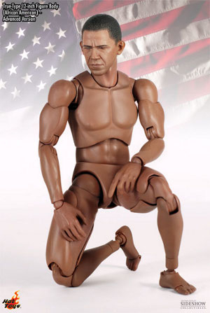 True-Type 12-inch Figure Body (African American) - Advanced Version
