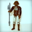Vintage Lando Calrissian in Skiff Guard Disguise by Kenner