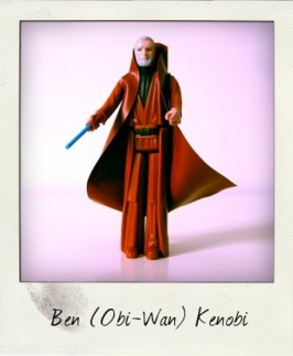 Grey-haired Ben (Obi-Wan) Kenobi