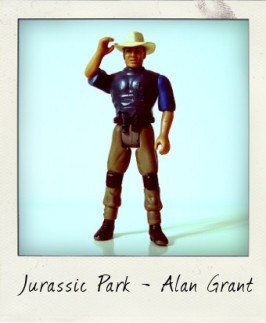Alan Grant Jurassic Park action figure by Kenner