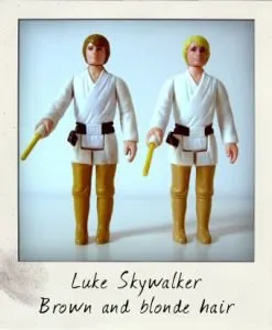 Luke Skywalker (brown and blond)