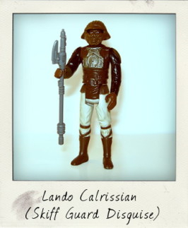 Lando Calrissian in Skiff Guard Disguise