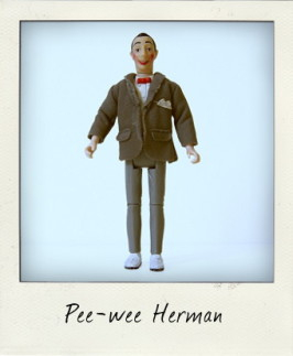 Vintage Matchbox Pee-wee Herman action figure
