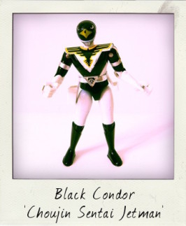 Diecast Black Condor Jetman by Bandai