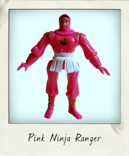 Mighty Morphin Power Rangers Pink Ninja