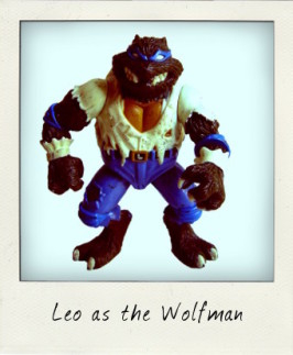 Leo as the Wolfman