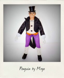 Penguin by Mego Polaroid-style image
