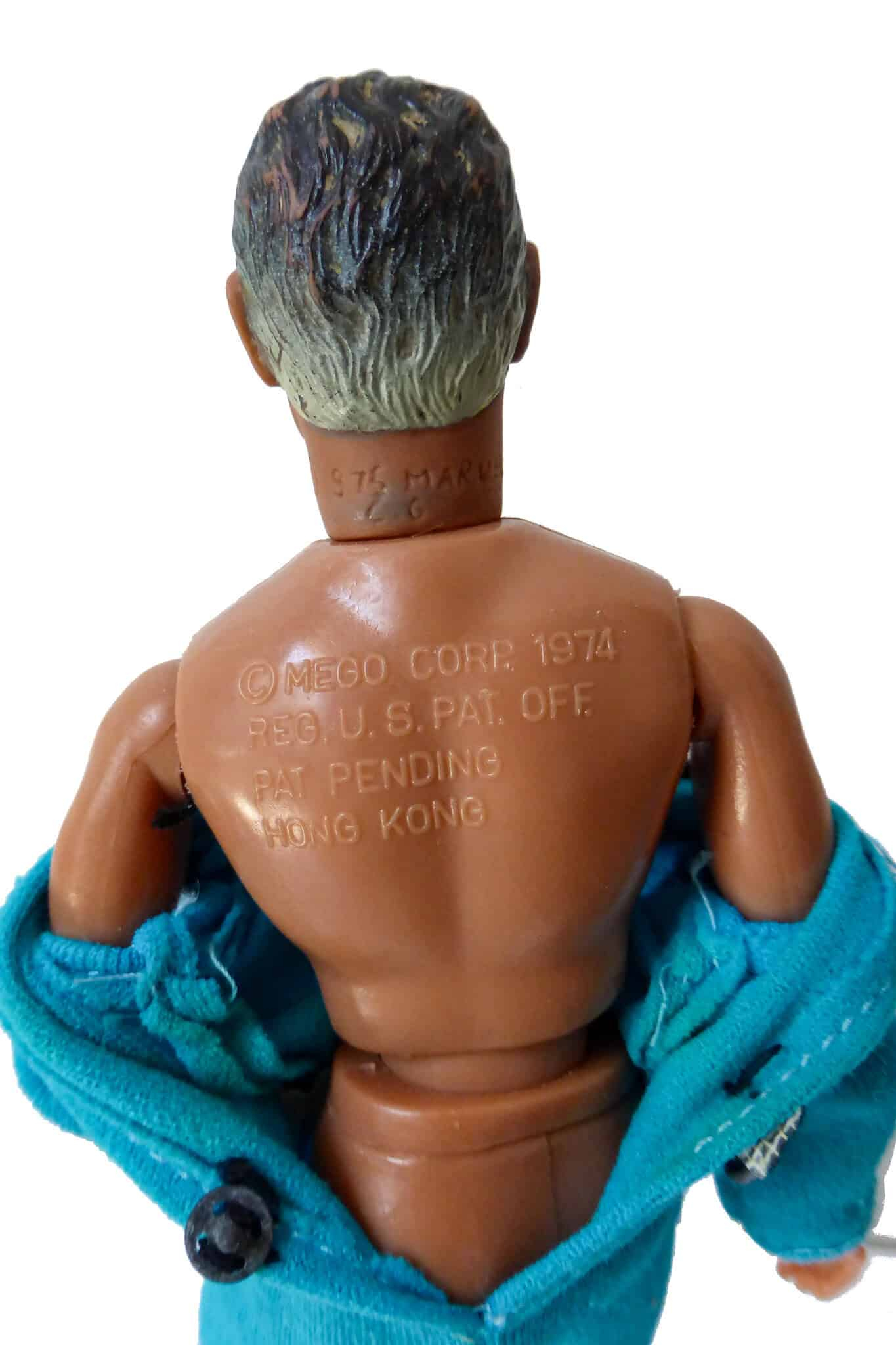 Back of figure - Mr Fantastic - with copyright info